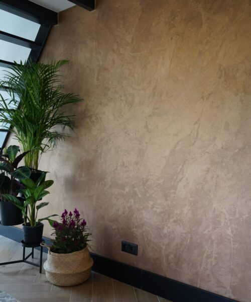 Diverse ruimtes Sfeervolle decoratieve wandafwerking door Room Designers