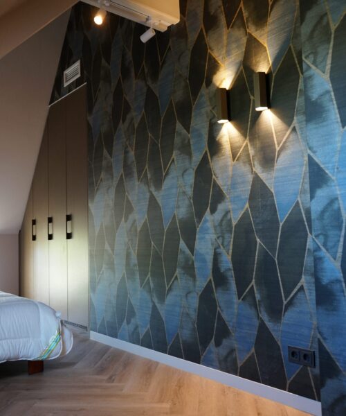 Exclusieve wandbekleding in een modern interieur Room Designers