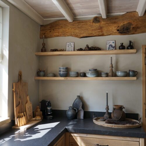 Exclusieve wandafwerking met Italiaanse Marmorino door Room Designers